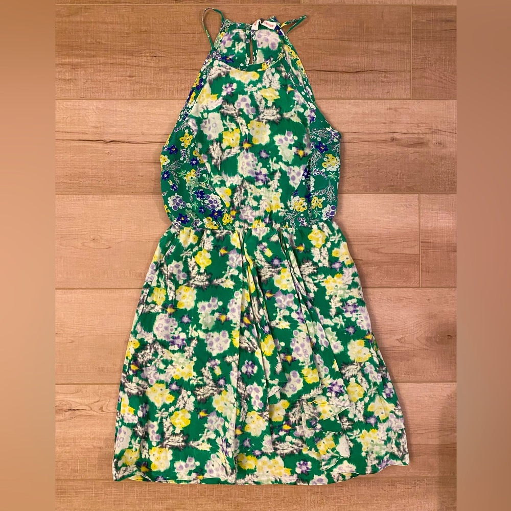 Green Rebecca Taylor sundress